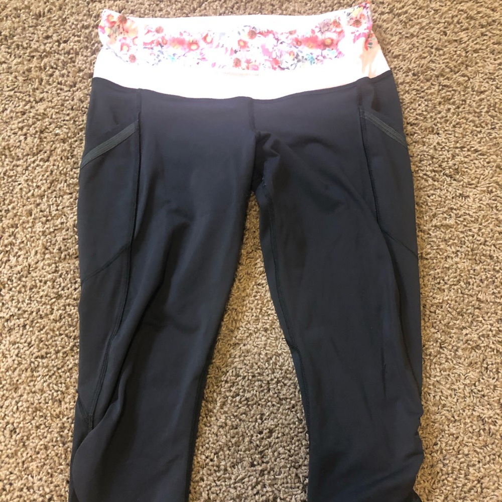 Lululemon Capris With Pockets